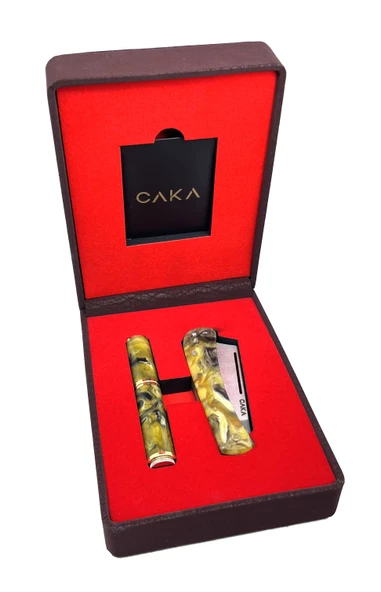 Caka Origin Origin - Bıçak Çakmak Seti - Açık Yeşil ürün görseli 1