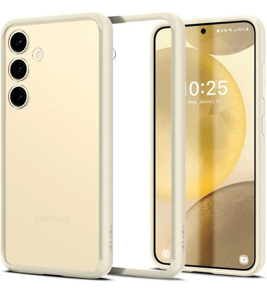Spigen Galaxy S24 ile Uyumlu Kılıf Ultra Hybrid Mute Beige ürün görseli 1