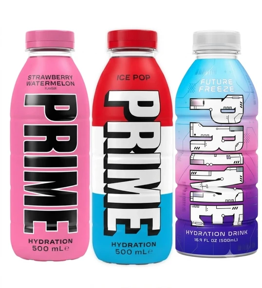 Prime Ice Pop - Future Freeze - Strawberry Watermelon (3'lü Lezzet Paketi) ürün görseli 1