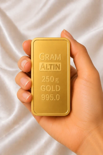 250 Gram 24 Ayar Külçe Altın – Yatırımlık Altın ürün görseli 1