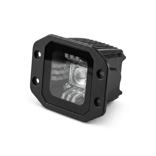 Fortex Gömme Angellı Led Lamba 12/24V 2' li Set - Resim 2