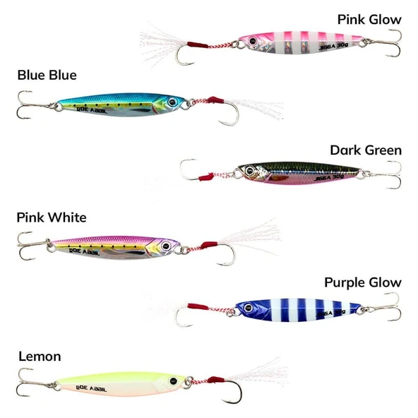 Fubelo Jigga 30gr Metal Jig Yem  Blue Blue ürün görseli 1
