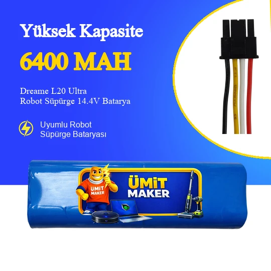 Dreame L20 Ultra Robot Süpürge 6400 mAh Batarya ürün görseli 1
