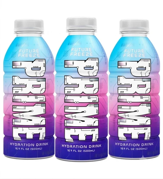 Prime Hydration Future Freeze 500 ml – Karışık Aromalı Sporcu İçeceği (3 ADET) ürün görseli 1