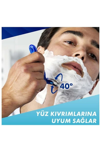 Gillette Sensor3+ Comfort 8'li Yedek Bıçak Başlığı - Resim 7