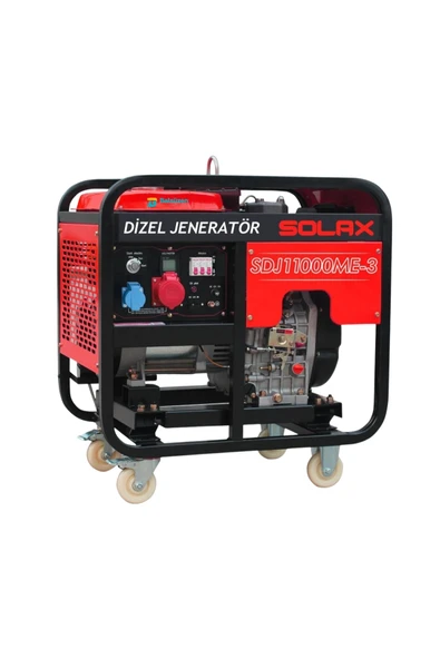 Solax Sdj11000me3 Trifaze Marşlı Dizel Jeneratör ürün görseli 1