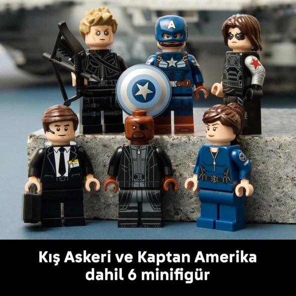LEGO 76354 Marvel S.H.I.E.L.D. Helikoptaşır - Resim 8