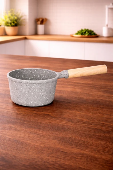 LAVONNI NEPTÜN 14 Cm Döküm Sosluk Sütlük Tava - Gri ürün görseli 1