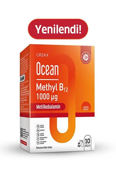 Ocean Methyl B12 Sprey 1000 mg 10 ml ürün görseli 1