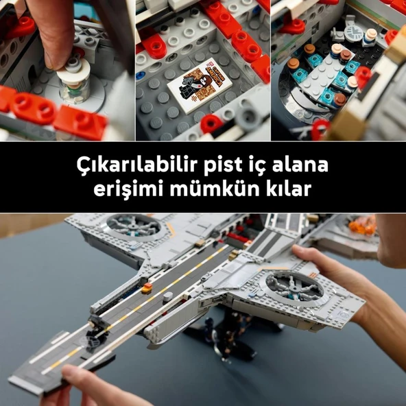LEGO 76354 Marvel S.H.I.E.L.D. Helikoptaşır - Resim 7