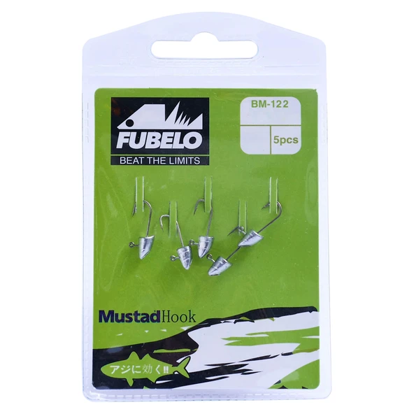 Fubelo Spike Head 5 Adet Jig Head  2 Gr - 10 No ürün görseli 1