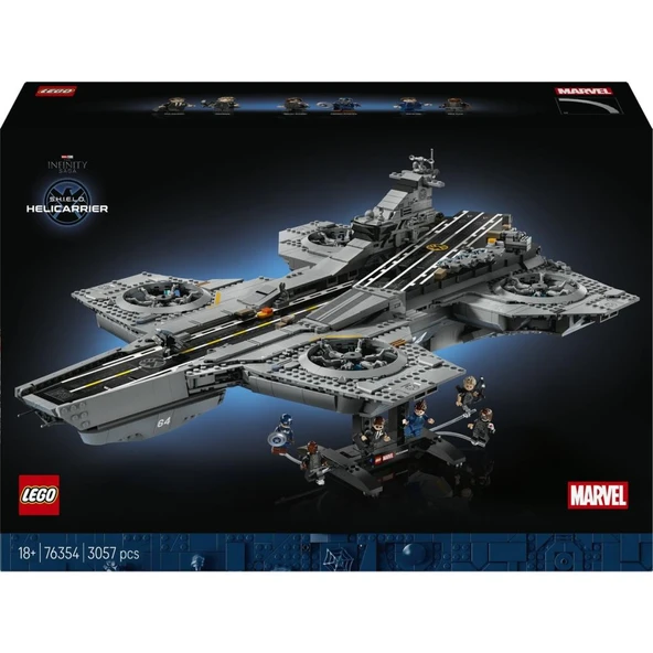 LEGO 76354 Marvel S.H.I.E.L.D. Helikoptaşır - Resim 3