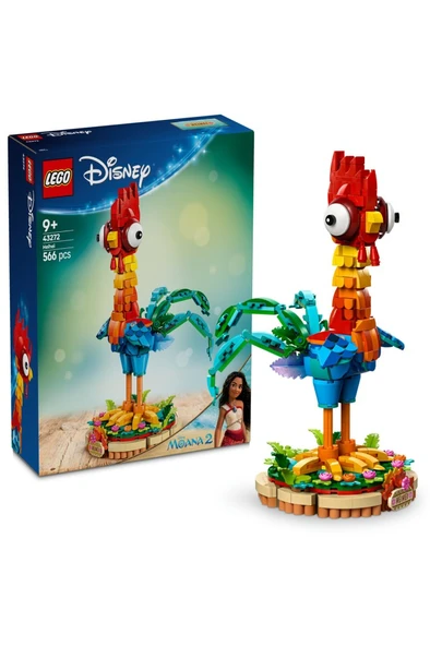 LEGO ǀ Disney Moana 2 Heihei 43272 - 9+ İnşa Edilebilen Hayvan Modeli Yapım Seti (566 Parça) ürün görseli 1