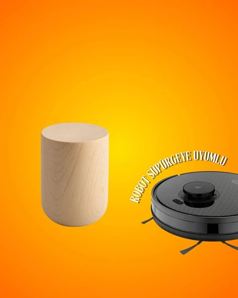 Ahşap Bohem Ayak 12 cm - Resim 3