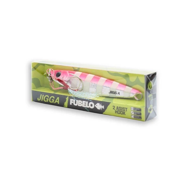 Fubelo Jigga 80gr Metal Jig Yem  Lemon - Resim 2