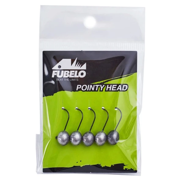 Fubelo Pointy Head 5 Adet Jig Head  5 Gr - 8 No ürün görseli 1