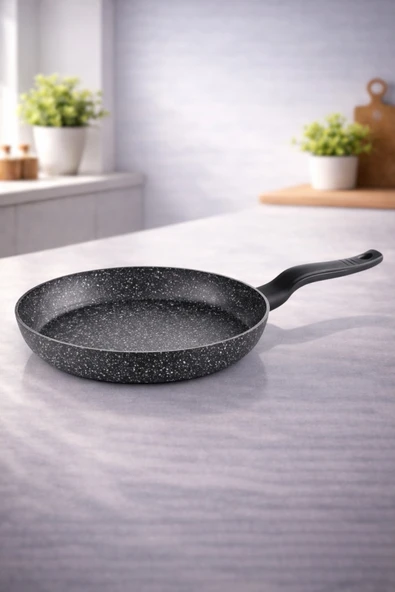LAVONNI Diez 24 cm Granit Tava Siyah ürün görseli 1