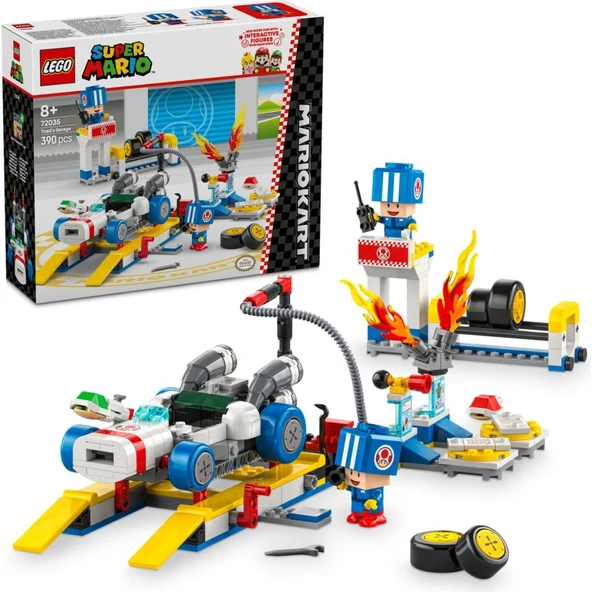 LEGO 72035 Super Mario™ Mario Kart™ – Toad'un Garajı ürün görseli 1