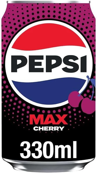 Pepsi Max Cherry No Sugar - Kiraz ve Kola Aromalı Şekersiz Gazlı İçecek ürün görseli 1