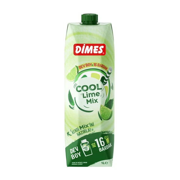 Dimes Cool Lime Özü 1 lt 6 lı - Resim 2