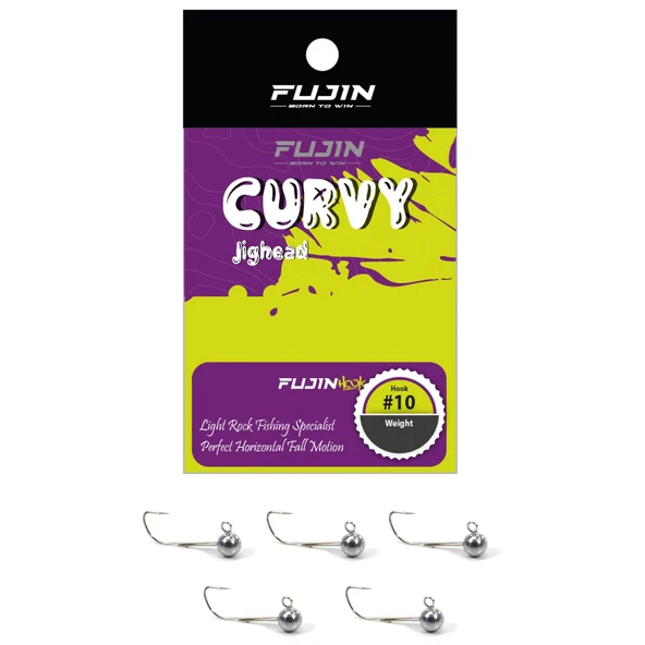 Fujin Curvy LRF Aji Jig Head  0,7gr 10 No ürün görseli 1