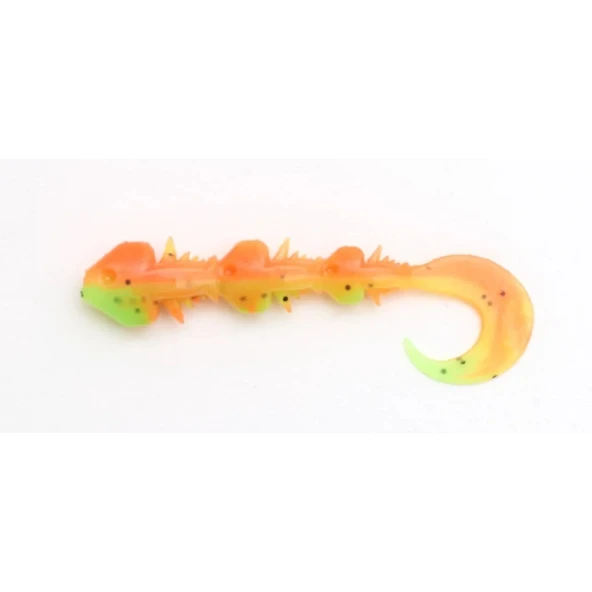 Fubelo Fubelorm 6cm 8 Adet LRF Silikonu  Fire Tiger ürün görseli 1