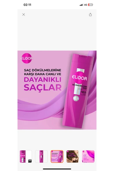 ELİDOR SUPERBLEND SAÇ BAKIM ŞAMPUANI 400 ML - Resim 2