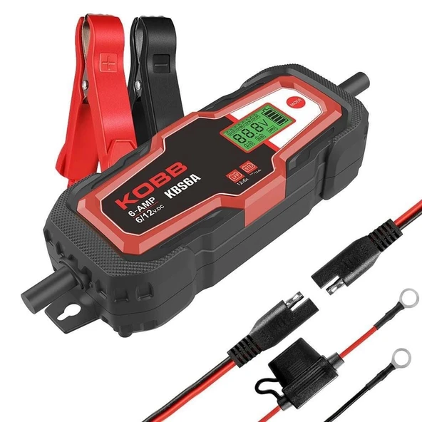 KOBB KBS6A 6/12V 150A Dijital Akü Şarj / Akü Bakım / Desülfatör ve Power Supply ürün görseli 1