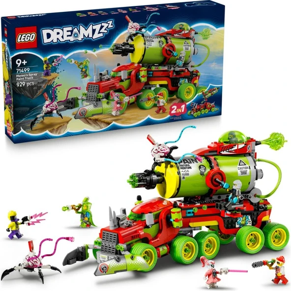 LEGO 71499  Dreamzzz™ Mateo’nun Sprey Boya Kamyonu ürün görseli 1