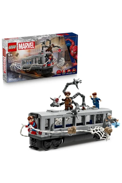 LEGO  ǀ Marvel Örümcek Adam ile Doktor Oktopus Metro Sahnesi 76321 - 9+ Oyuncak Yapım Seti (393P) ürün görseli 1