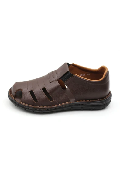 Çelik 5065 Erkek Deri Sandalet ürün görseli 1