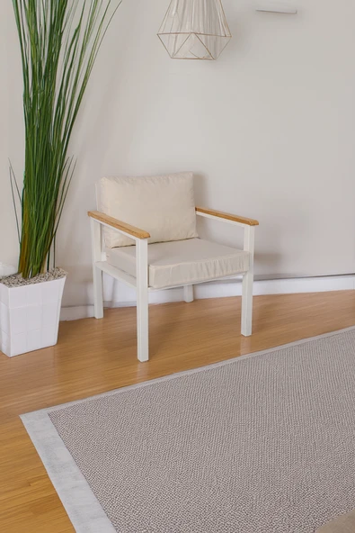 NEOKAS Metal Balkon Oturma Grubu, 1 Adet Koltuk Bahçe Takımı, Kafe Koltuğu, Bekleme Alanı Koltuğu, ürün görseli 1