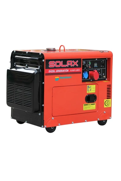 Solax 8.5gf-lde3 Trifaze Kabinli Marşlı  Dizel Jeneratör ürün görseli 1