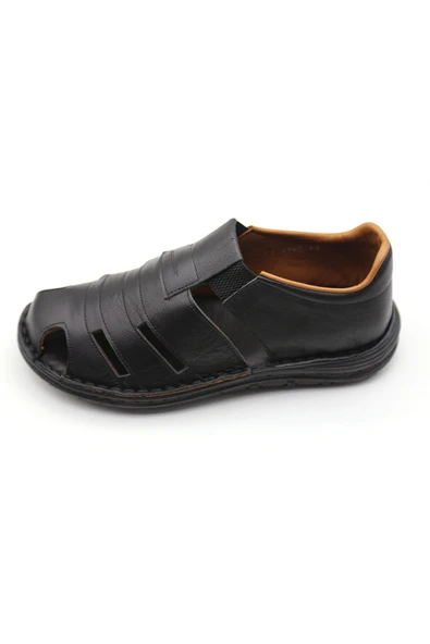 Çelik 5065 Erkek Deri Sandalet - Resim 9