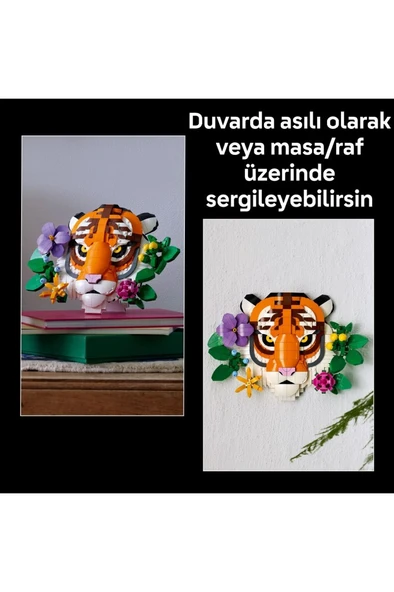 Lego 31217 Art Fauna Kaplan - Resim 8