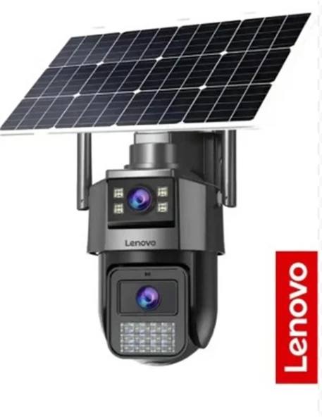 Lenovo G4S4 3MP+3MP 2 Lens AOV Smart 4G Solar Kamera ürün görseli 1