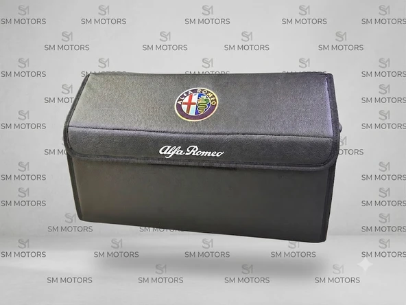 ALFA ROMEO SUNİ DERİ BAGAJ ORGANİZER ürün görseli 1