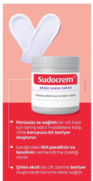 Sudocrem Bebek Bakım Kremi 125g - Resim 3