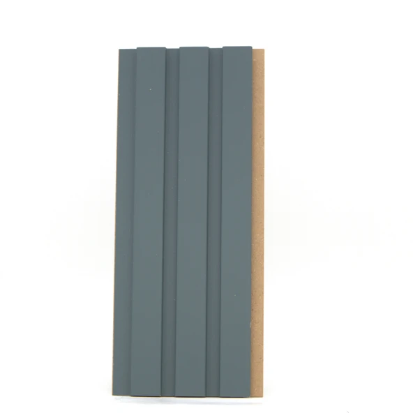 RMZ Door Vesta 12mm 12,5x280 cm İpeksi Doku Soft Koyu Yeşil Mdf Duvar Paneli ürün görseli 1