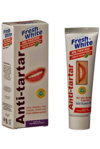 FRESH WHİTE ANTİ-TARTAR DİŞ PASTASI 90 GR ürün görseli 1
