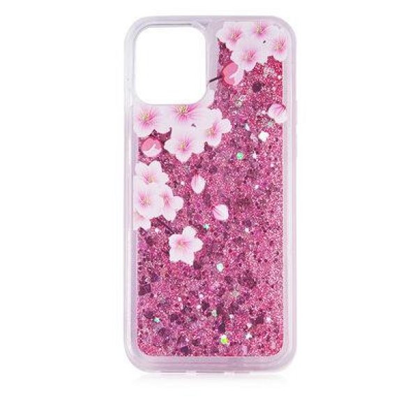 iPhone 13 Pro Kılıf Sıvılı Simli Pullu Lüx Silikon - Resim 4