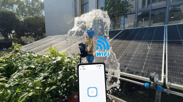 Akıllı WiFi Kontrollü Pirinç Solenoid Vana - Resim 4
