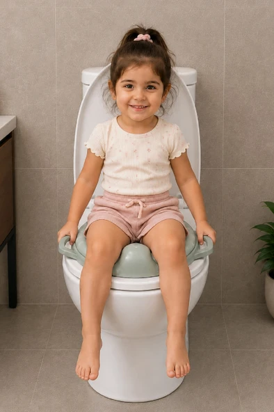 Babyjem Mega Klozet Adaptörü Soft Yeşil - Resim 3