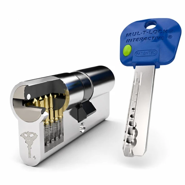 Mul-t-lock multilock, multlock integratör MTL300 TUZAKLI patentli anahtarlı barel ürün görseli 1