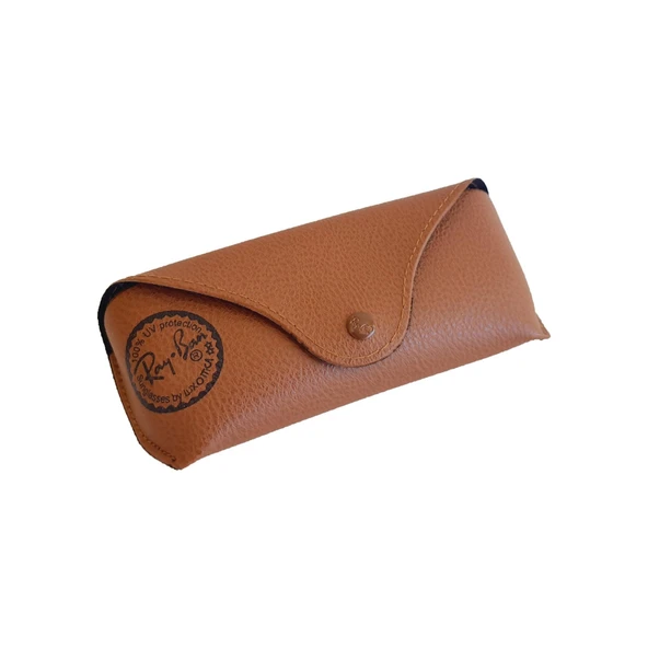 Rayban Uyumlu Güneş Gözlüğü Kılıfı Kahverengi ürün görseli 1