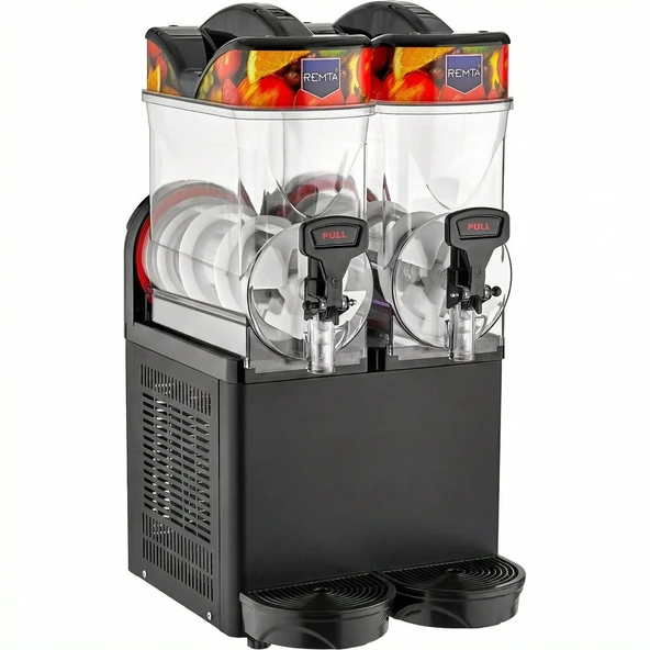 Remta İkili Slush (Buzlaş-Karlamaç) Makinası 12+12 lt - ST26 ürün görseli 1