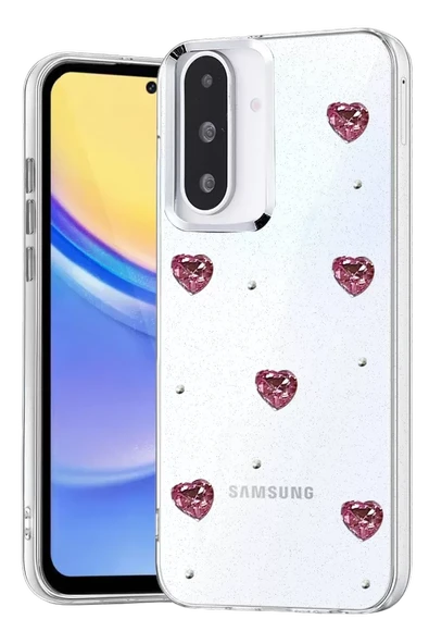 Newface Samsung Galaxy A36 Fiyonk Desenli Kapak - Desen 3 ürün görseli 1