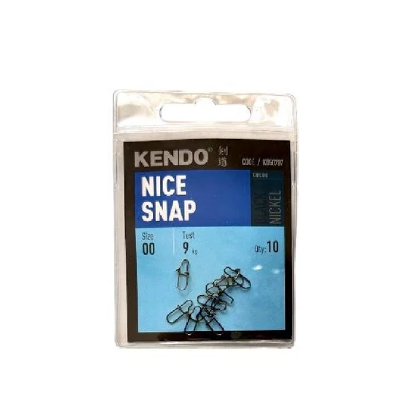 Kendo Nice Snap Yapay Yem Klipsi10 Adet ( Rapala Klips) - Resim 3