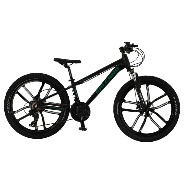 Salcano TEAM 200 MONO Dağ Bisikleti 24 Jant HD Hidrolik Disk Fren Full Shimano 21 Vites ürün görseli 1