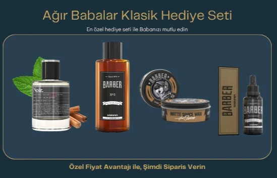 Ağır Babalar Klasik Noir Barber Set ürün görseli 1